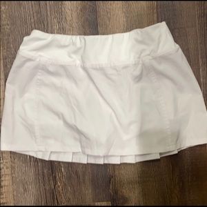 Adorable white Fabletics skort